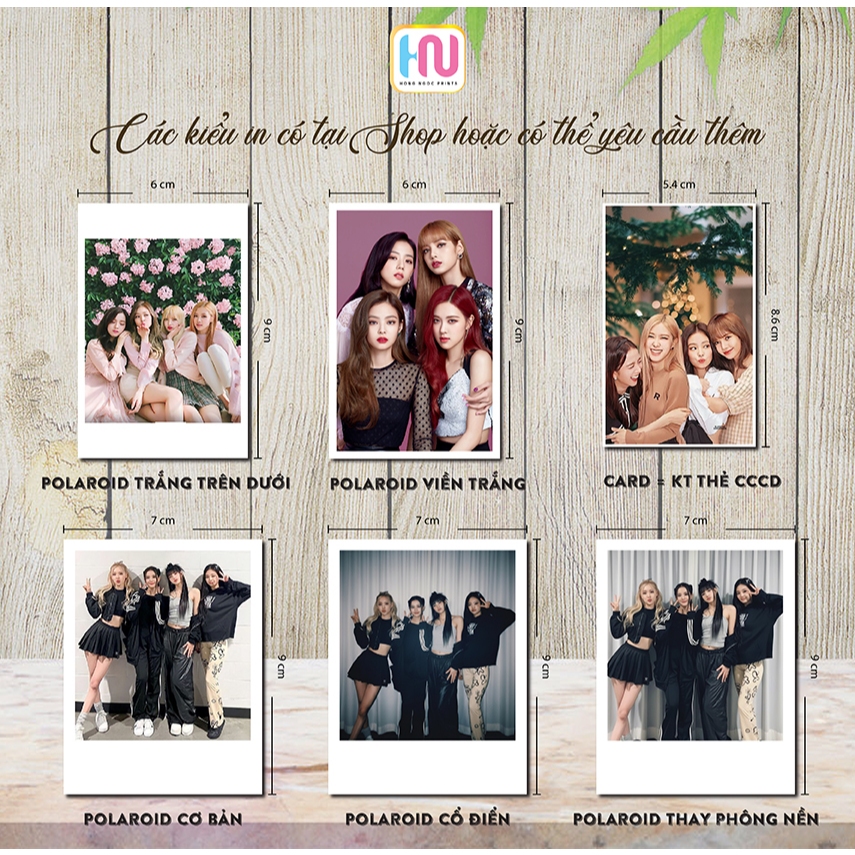 IN ẢNH THEO YÊU CẦU - 9 TẤM 6x9, 7x9, 5,4x8,6cm (Mực in chính hãng)