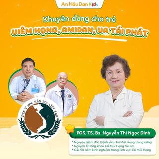 Siro Ho Thảo Dược - An Hầu Đan Kids Giúp Giảm Ho, Tiêu Đờm, Viêm VA, Viêm Amidan, Viêm Họng Cho Bé