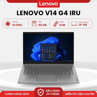 Laptop Lenovo V14 G4 IRU | i3-1315U | 8GB | 512GB | Intel UHD | 14" | Win 11 Bản Quyền Chính Hãng