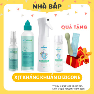  Xịt khuẩn DIZIGONE Baby vệ sinh tay chân đồ chơi đồ dùng cho bé 100ml 300ml - Nhà Bắp Store 