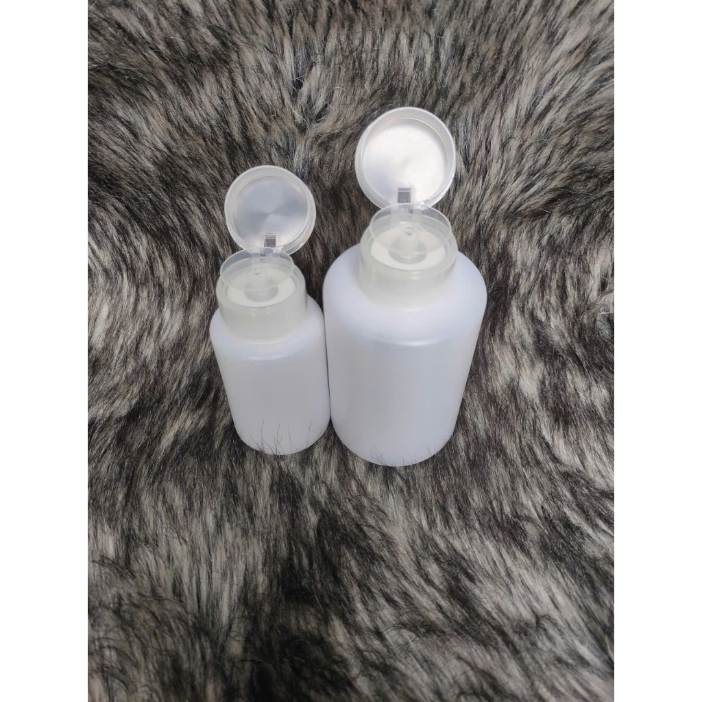 Bình nhấn acetone chai Trắng Sữa không tem