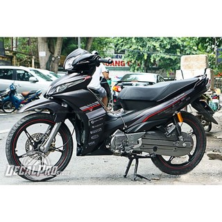 [Tem chuẩn xịn] - Tem trùm xe Jupiter Red Line