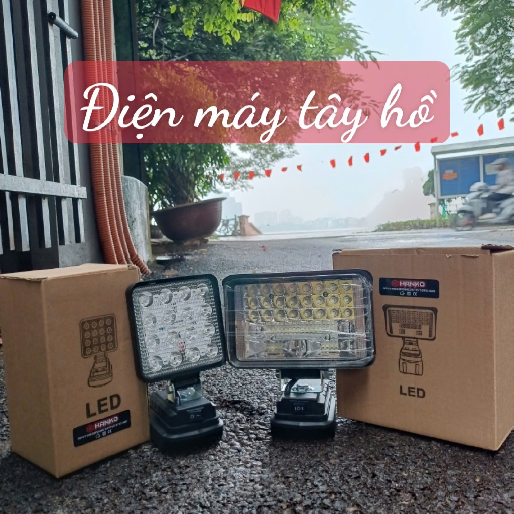 Đèn Led hiệu Workfix - Hanko siêu sáng, dùng chân pin phổ thông các loại.
