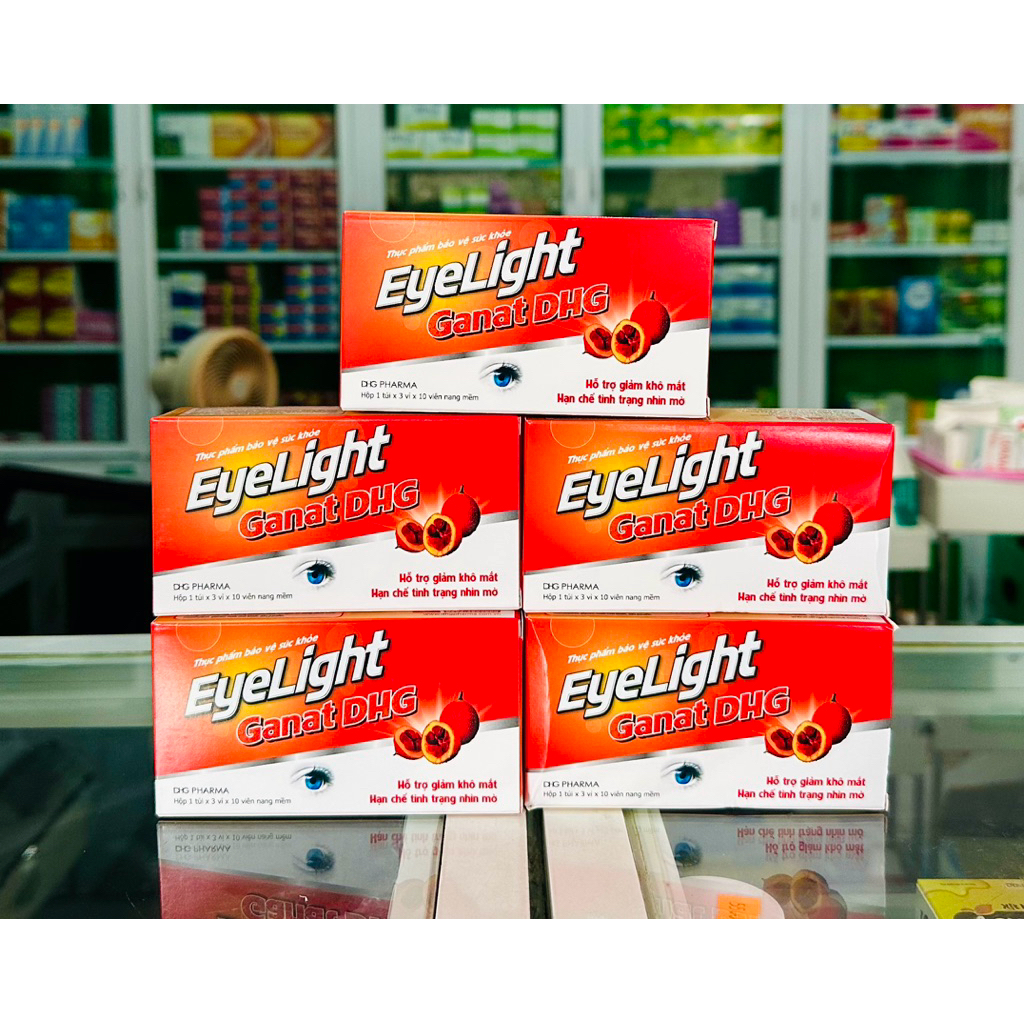 Viên Uống Bổ Mắt Eyelight Ganat DHG ( Hộp 30 viên)