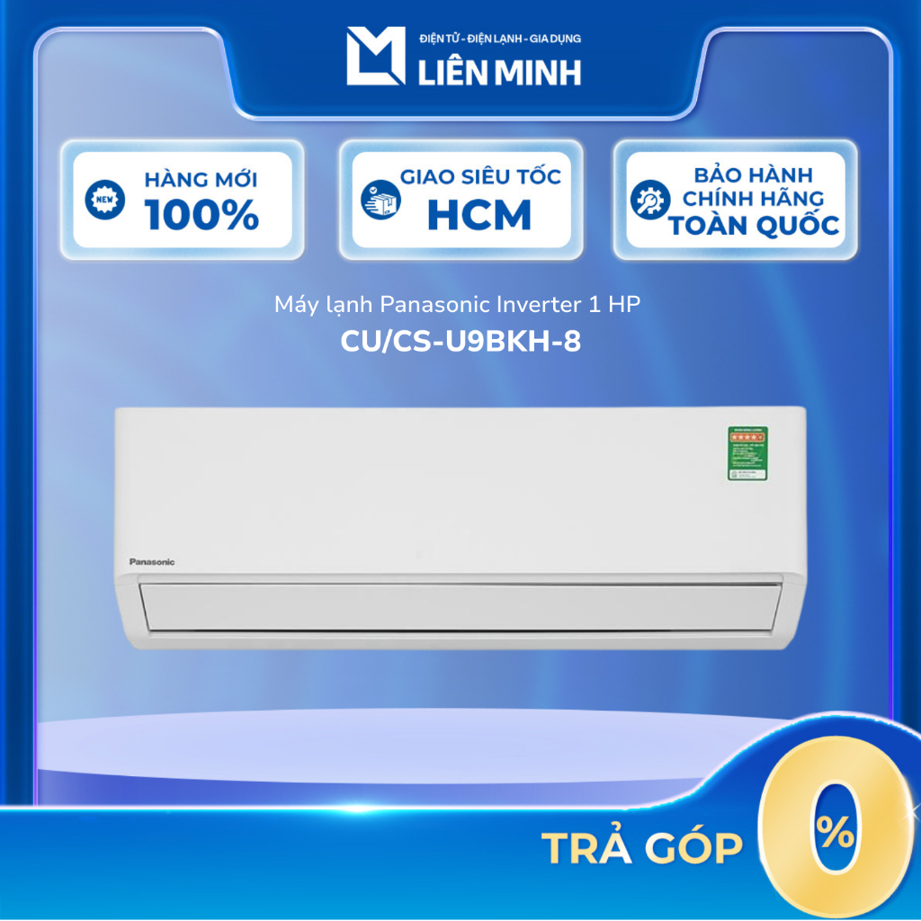 CU/CS-U9BKH-8 / CU/CS-U12BKH-8 / CU/CS-U18BKH-8 / CU/CS-U24BKH-8 - Máy Lạnh Panasonic Inverter [SHIP