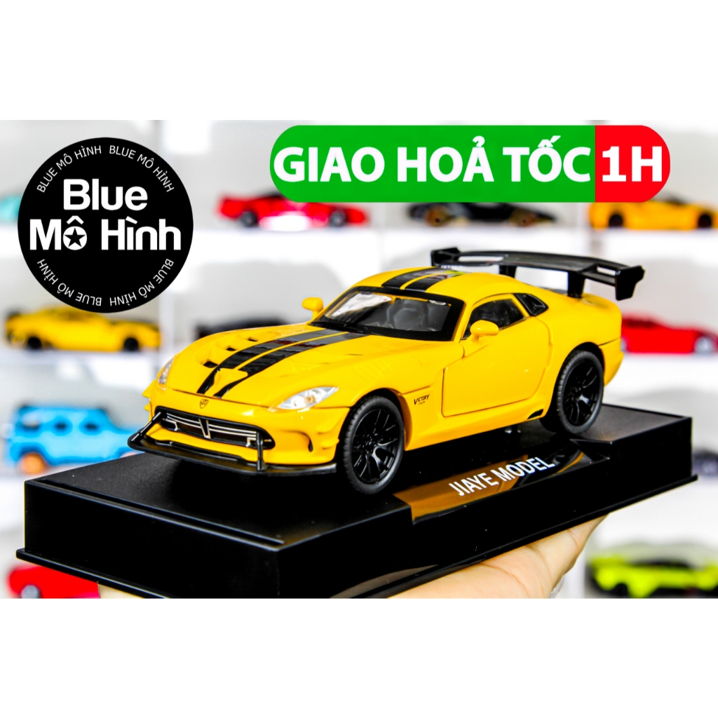 Xe mô hình Dodge Viper ACR 1:32 Vàng
