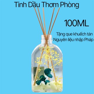 Tinh Dầu Thơm Phòng 100ML WIACHNN Khuếch Tán Thiên Nhiên Phát Sáng Ban Đêm Decor Bàn Làm Việc