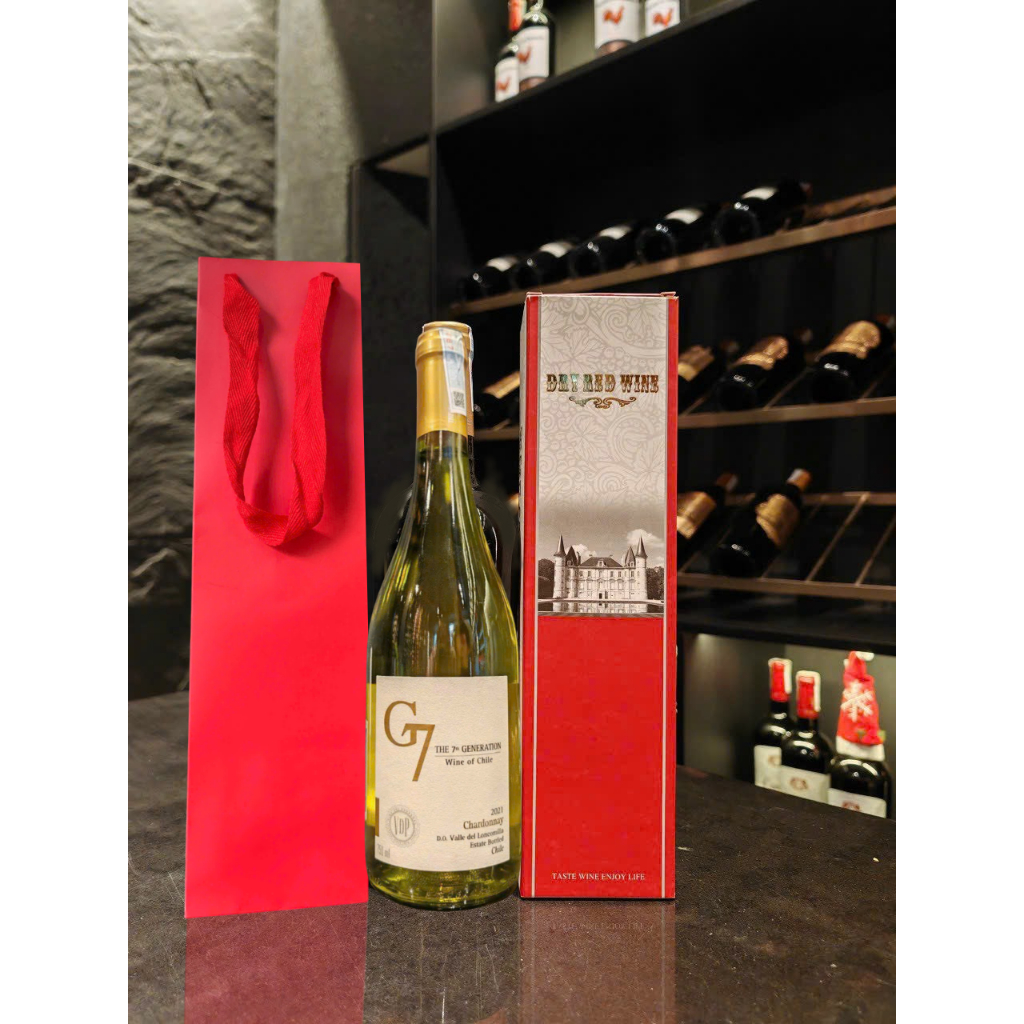 Rượu vang Chile G7 Clasico Chardonnay [ hàng nhập khẩu nguyên chai ]