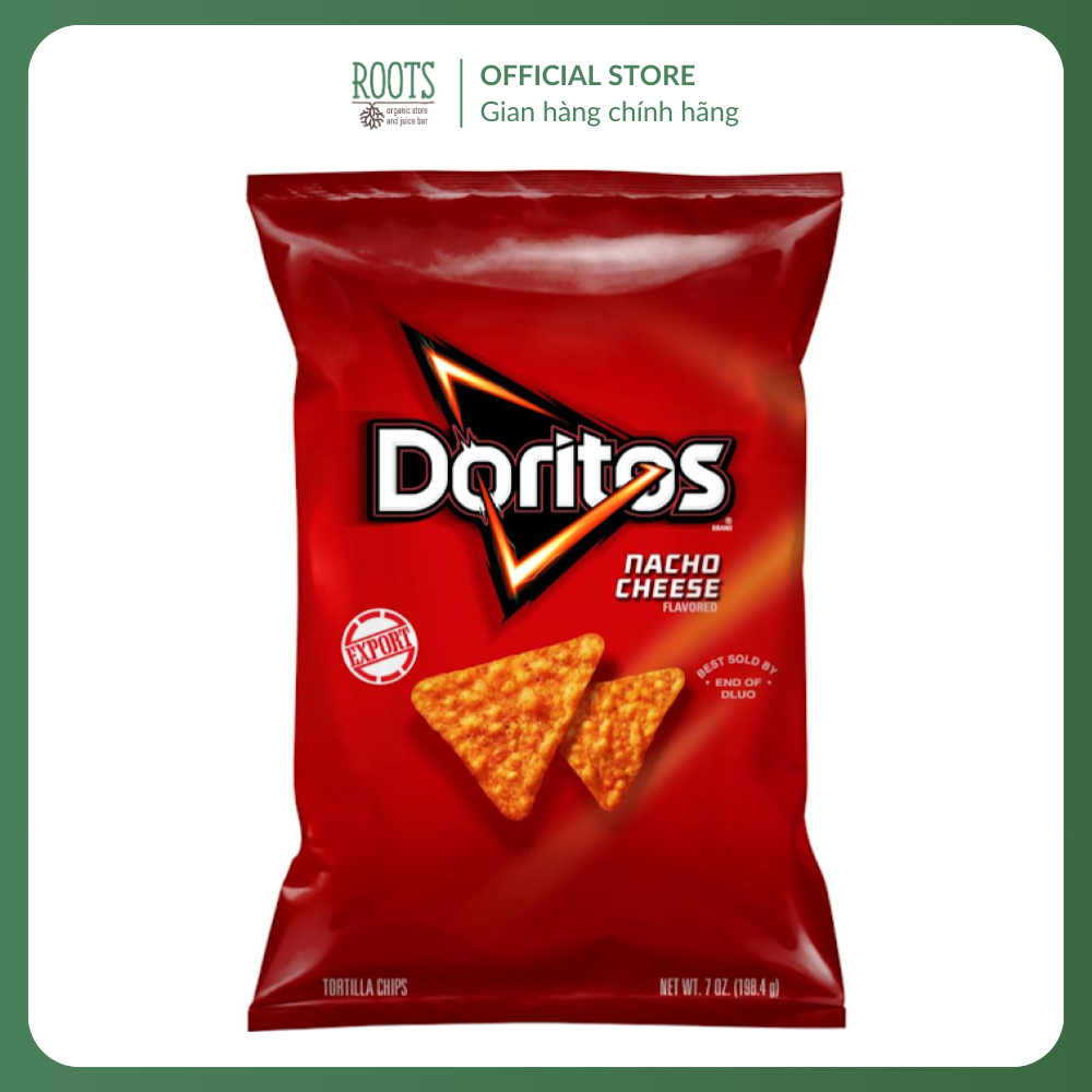 (Ship hỏa tốc) DORITOS - Bánh Ngô Giòn Vị Phô Mai, Tortilla Chips, Nacho Cheese, 7 oz (198.4g)
