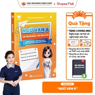   Tặng 2 Khóa Học Và Bộ Đề  Sách Ngữ Văn Lớp 6 - Theo Chương Trình Mới - Sách Văn Mẫu Tham Khảo Nâng Cao Kỹ Năng Làm Văn 