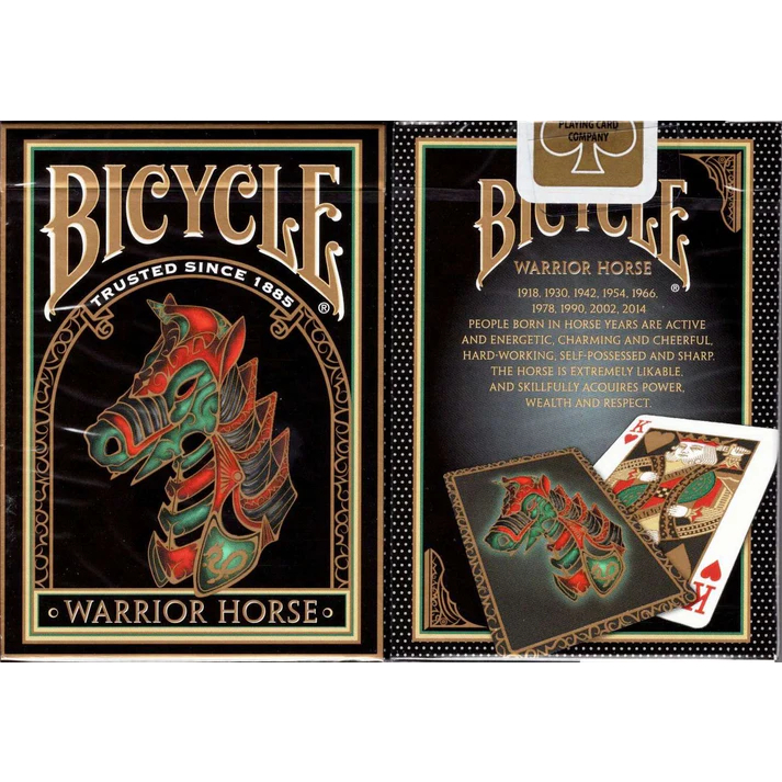 Warrior Horse Bicycle Playing Cards