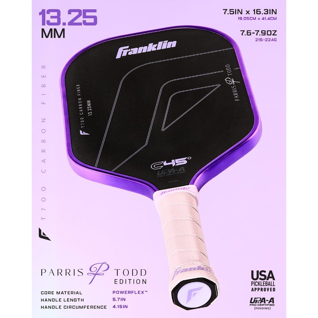 Vợt C45 Franklin Paris Todd Hàng Chính Hãng Cty Có Bảo Hành