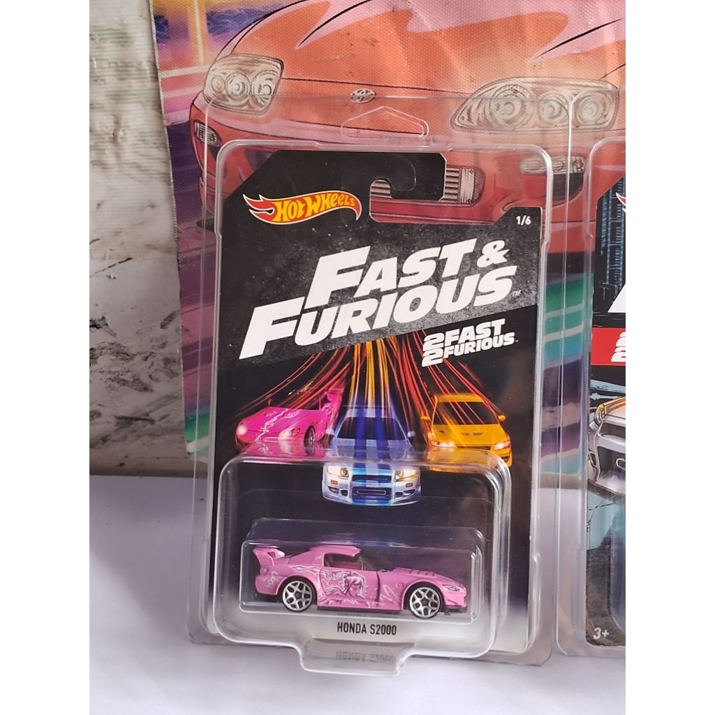 2016 HOT WHEELS HONDA S2000 PINK COLOR FAST AND FURIOUS