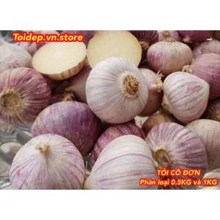 TỎI CÔ ĐƠN LOẠI 1 CỦ TO LỰA TỪNG CỦ KO HƯ CỦ NÀO (TỎI TÍM HẢI DƯƠNG,HÀNH TÍM PHAN RANG,HÀNH TÍM
