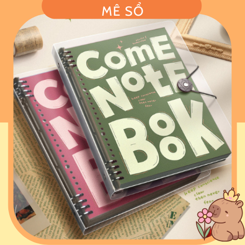 (BÌA VÀ GIẤY BÁN RIÊNG) Bìa Sổ Còng Sắt, Bìa Còng Binder B5 A4 - Vỏ Bìa Sổ Còng Thay Được Giấy, Lõi 