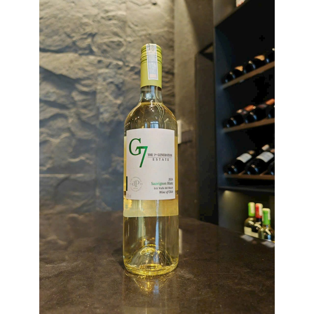 Rượu vang trắng Chile G7 Sauvignon Blanc 750 ml [ hàng nhập khẩu nguyên chai ]