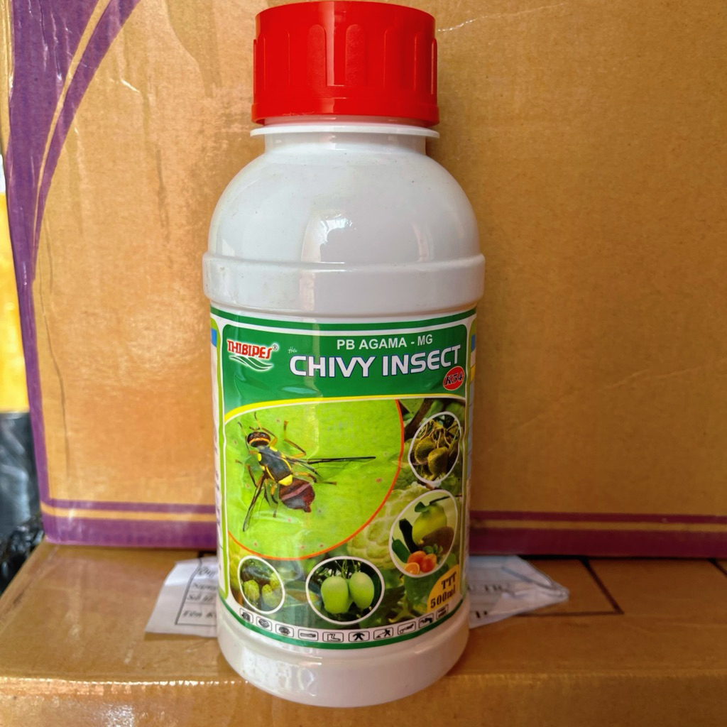 Chất hỗ trợ nông nghiệp Chivy Insect chuyên ngừa và xua đuổi côn trùng (ruồi vàng, rệp sáp, rầy xanh