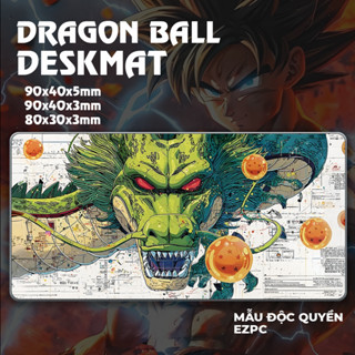  Miếng Lót Chuột Pad Chuột Cỡ Lớn Bàn Di Chuột Có Hình Anime Chủ Đề Dragonball Độ Dày 3mm  Của EZPC 