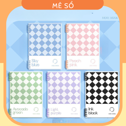 Sổ Bìa Còng, Sổ Còng CARO A5 B5 MESO - Sổ Còng Tháo Được Giấy, Vở Còng Klong Không Đau Tay