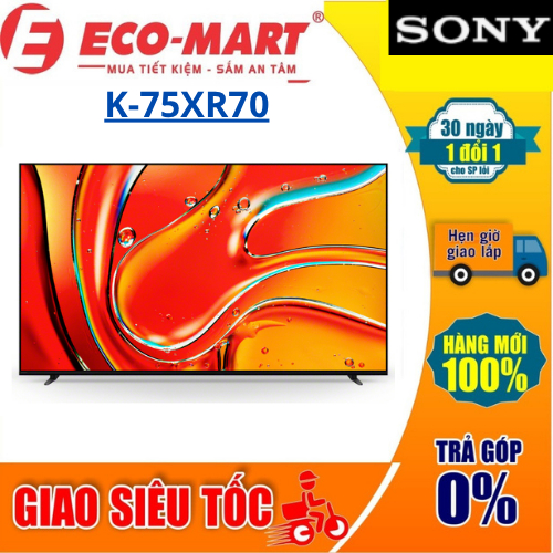75XR70 Tivi Sony BRAVIA 7 K-75XR70 Mini LED (QLED) ( Tặng giao lắp đặt miễn phí)
