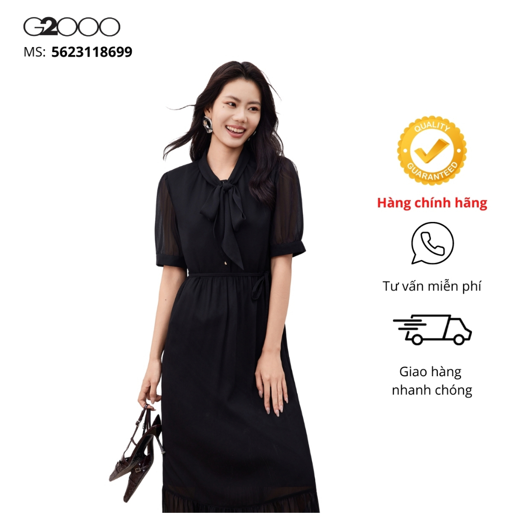 Đầm Nữ G2000 (5623118699) Màu Đen