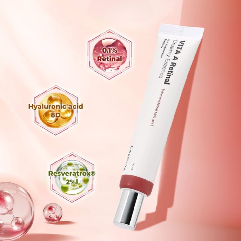 Ảnh 4 của Kem dưỡng LaBonita VITA A Retinal Creamy Essence chống lão hóa, giảm nếp nhăn, sáng da