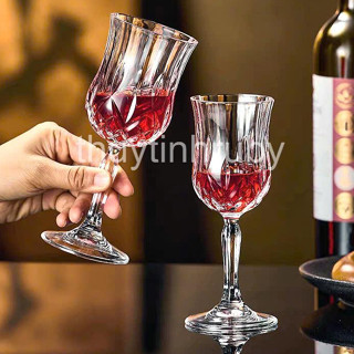  Bộ 6 Ly uống rượu vang pha lê ly sâm panh ly cocktail martini ly rượu whisky 