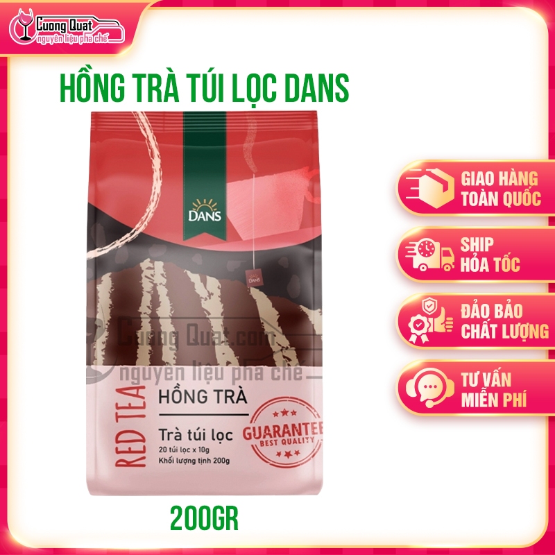 Hồng Trà Túi Lọc Dans 200gr