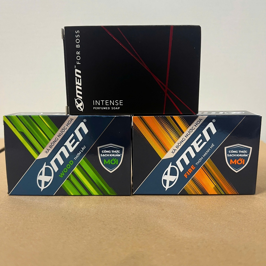 Xà Phòng Tắm Xmen For Boss 75g - Xmen Wood, Fire 90g