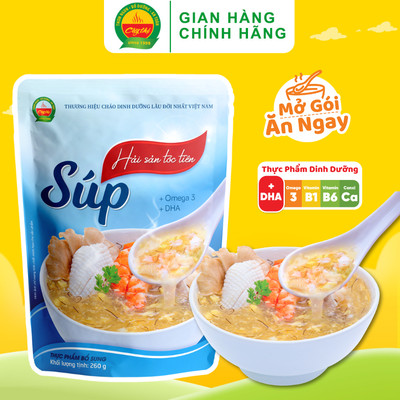 Súp Hải Sản Tóc Tiên Cây Thị 260g