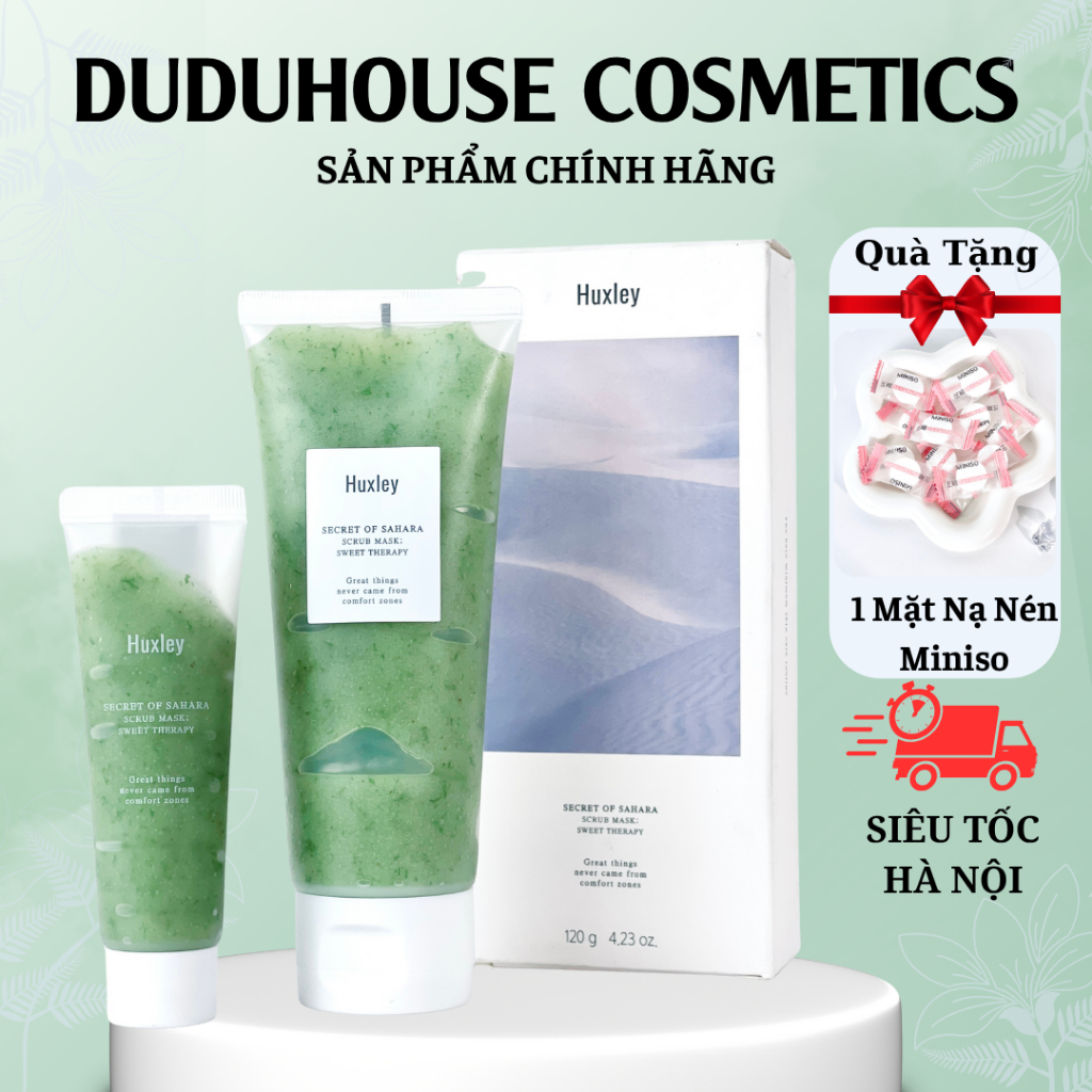 Tẩy da chết Huxley Secret Of Sahara Scrub Mask Sweet 120g Duduhouse