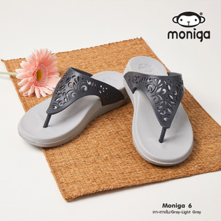 Dép nữ quai xỏ ngónThái Lan đế cao 4cm chất cao su non êm chống trơn Monobo - Moniga 6