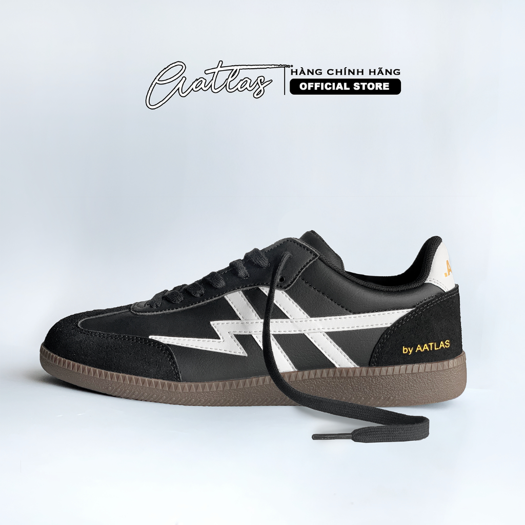 AATLAS - Giày thể thao ARK cổ thấp - Phối màu đen