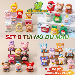  Trọn Bộ SET 8 -9 Túi Mù Bóc Quà Bất Ngờ ĐỦ MẪU KHÔNG TRÙNG Charm Đủ Mẫu BỐ KHỦNG LONG 