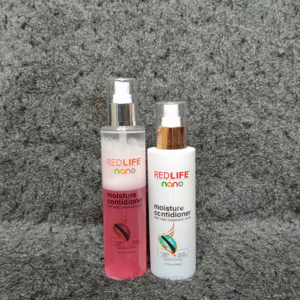 Xịt dưỡng tóc giúp tóc ẩm mềm mượt Redlife nano 200ml