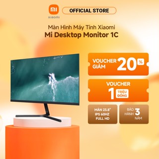  Màn Hình Máy Tính Xiaomi Mi Desktop Monitor 1C | Màn hình 23.8" IPS 60Hz Full HD | Hạn chế ánh sáng xanh | Viền mỏng 