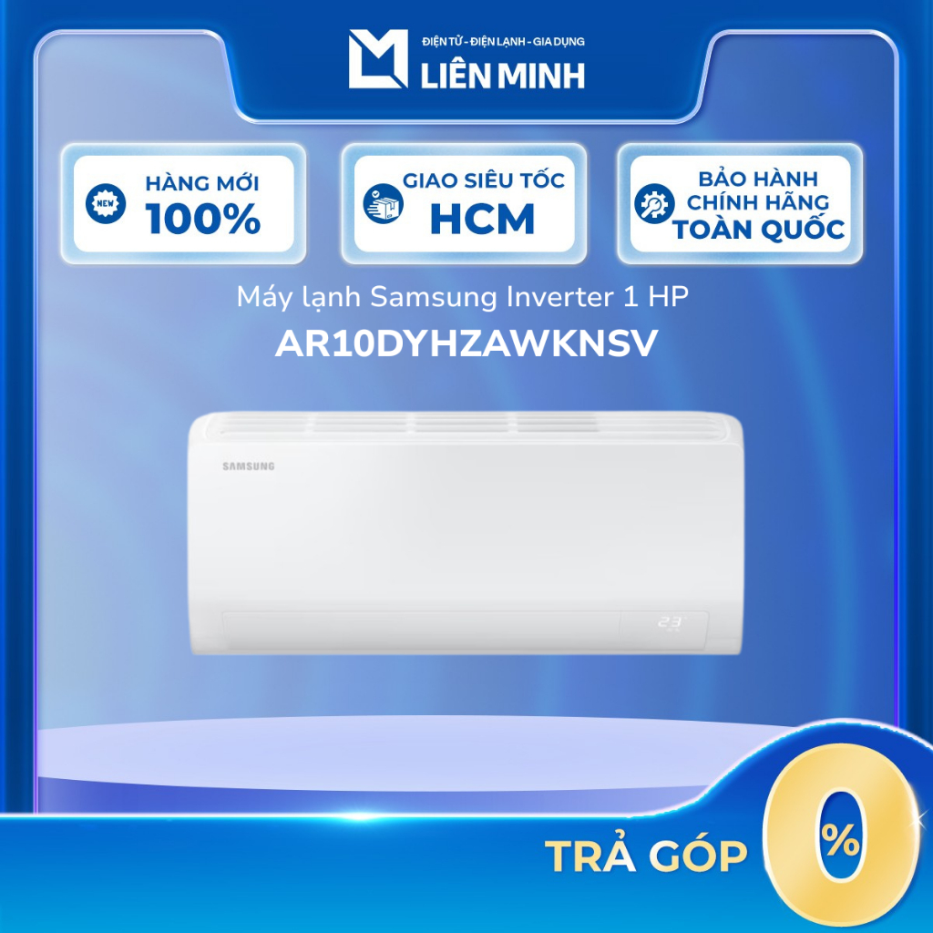 AR10DYHZAWKNSV 1 HP | AR13DYHZAWKNSV 1.5 HP - Máy Lạnh / Điều Hòa Samsung Inverter [Giao Toàn Quốc]