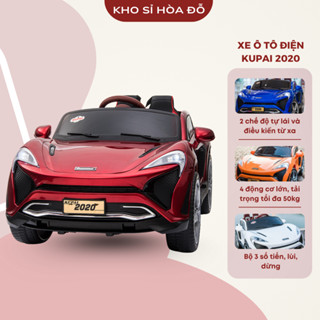  Xe ô tô xe điện trẻ em cao cấp KUPAI 2020  4 động cơ có Bluetooth  có điều khiển từ xa 