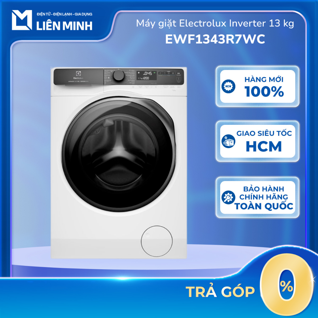 Máy Giặt Electrolux Inverter EWF1043R7SC / EWF1043R7WC / EWF1343R7WC [Giao Toàn Quốc]