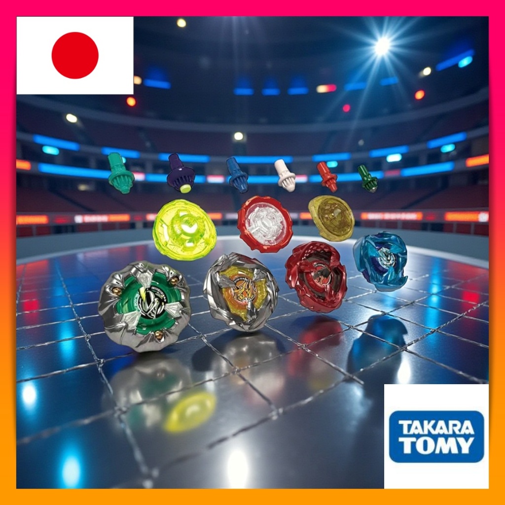 Takara Tomy Beyblade X UX-10 Customization Set U Official Spinning Top Battle Kit