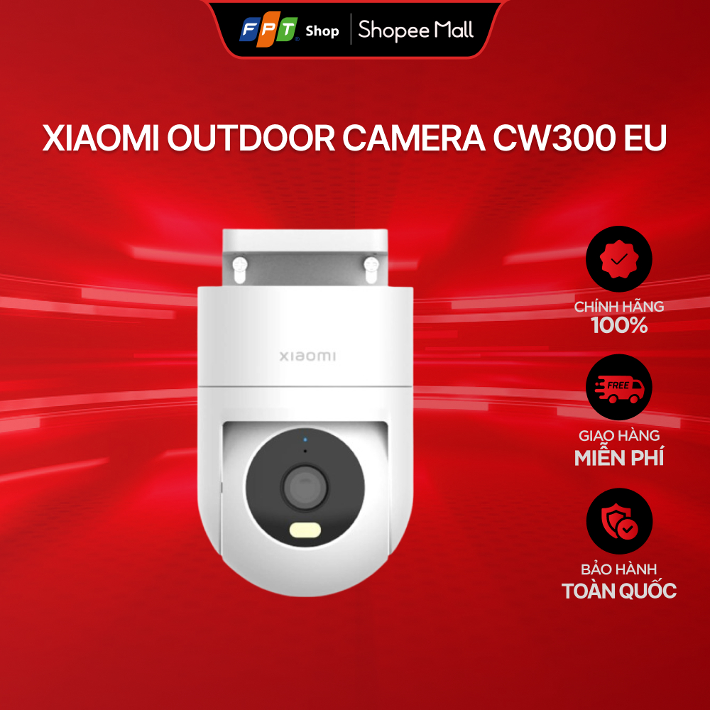 [Chỉ GH tận nơi] Camera giám sát ngoài trời 4MP Xiaomi CW300