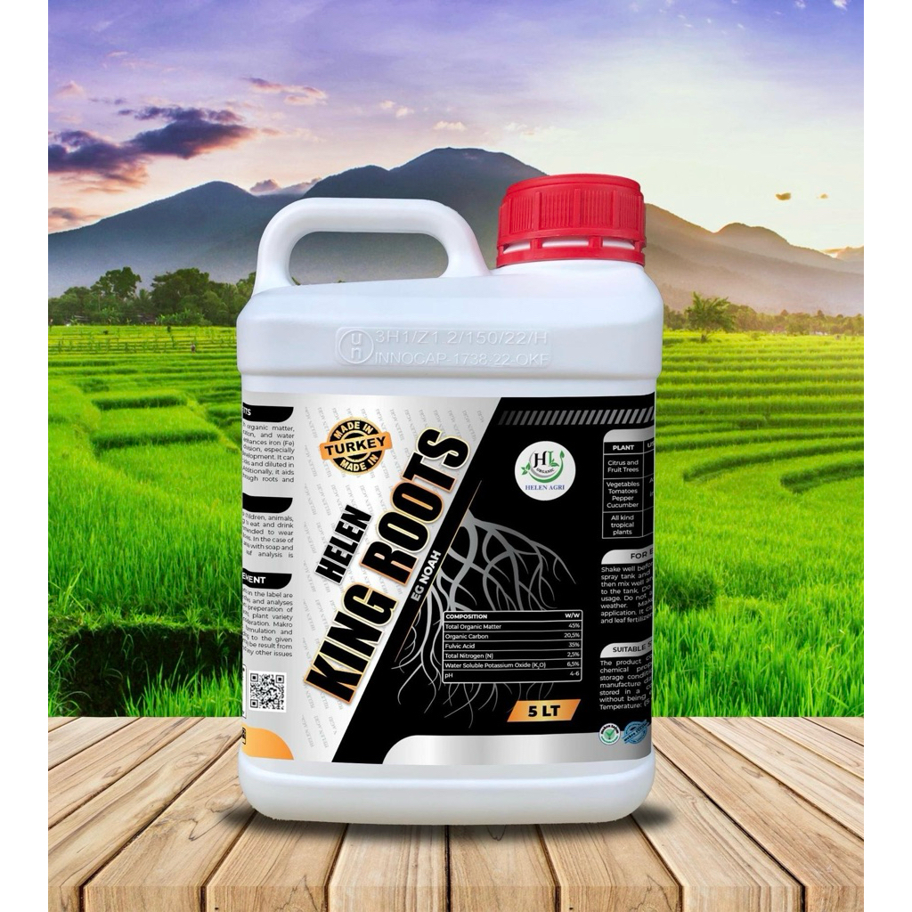 Helen King Roots 5L - Phân Bón Hữu Cơ Cao Cấp Nhập Khẩu Thổ Nhĩ Kỳ