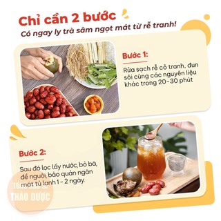 Rễ cỏ tranh 1kg, bạch mao căn, rễ cỏ gianh - Tổng Kho Sỉ Thảo Dược
