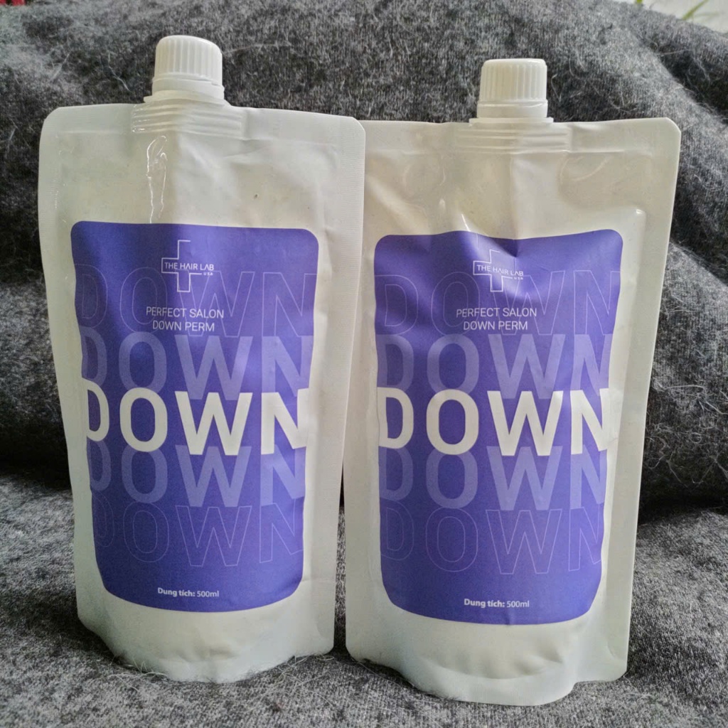 [2 tem] Kem ép side tóc nam Down 500ml - thơm