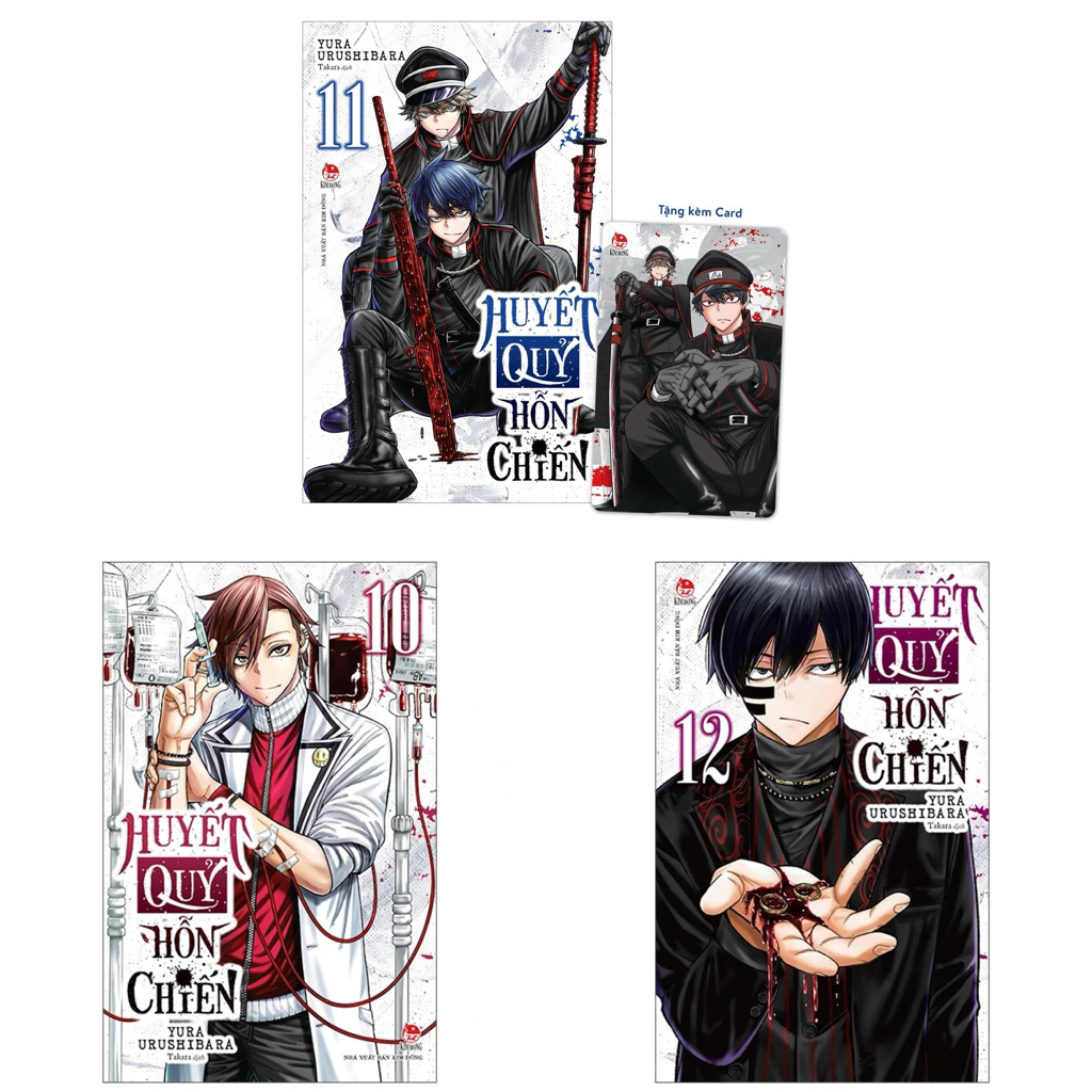Truyện Tranh | Huyết Quỷ Hỗn Chiến - Tập 1 2 3 4 5 6 7 8 9 10 11 12 13 14 - Tougen Anki - Tặng kèm p