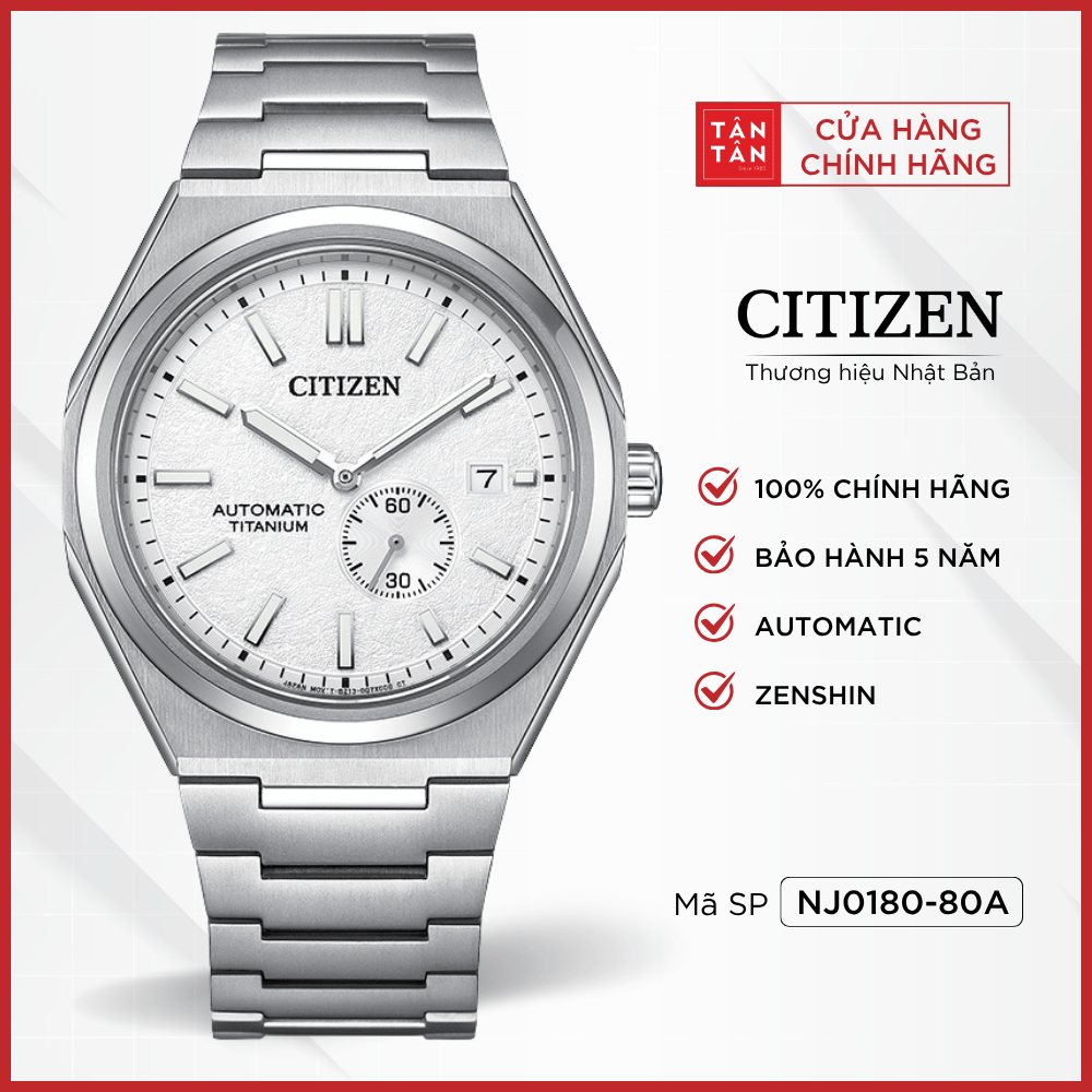 Đồng Hồ Nam Citizen Zenshin NJ0180-80A Automatic 40.5mm - Đồng Hồ Tân Tân