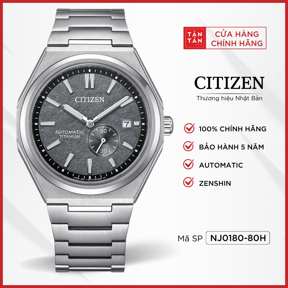 Đồng Hồ Nam Citizen Zenshin NJ0180-80H Automatic 40.5mm - Đồng Hồ Tân Tân