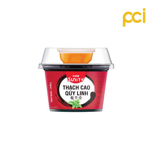 Thạch cao quy linh Đậu Đỏ 215gr | PCI Food