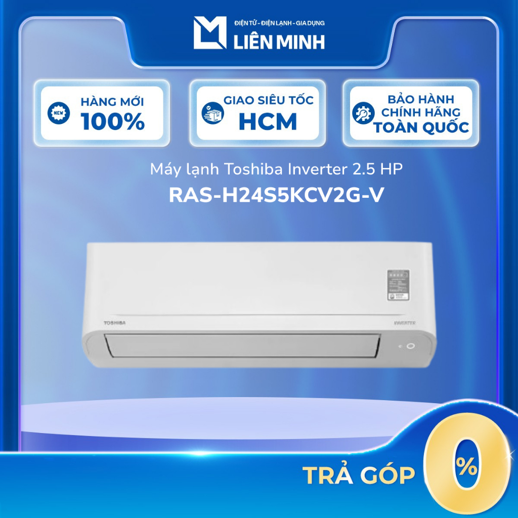RAS-H24S5KCV2G-V / RAS-H10S5KCV2G-V / RAS-H13S5KCV2G-V / RAS-H18S5KCV2G-V  - Máy Lạnh Toshiba Invert