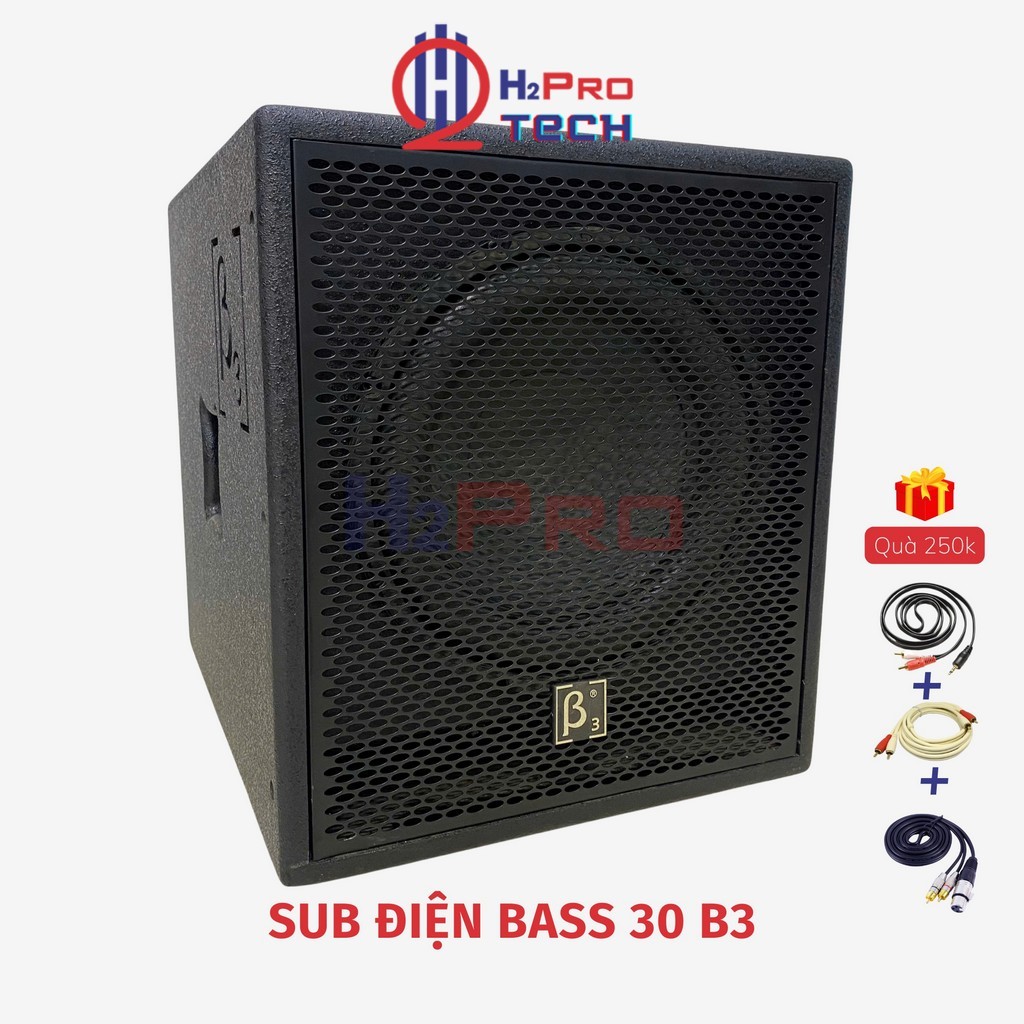 Loa Siêu Trầm Bass 30 B3 Đức Bãi Nguồn Xuyến 500W, Loa Sub Điện Bass 30 Cao Cấp Karaoke Gia Đình
